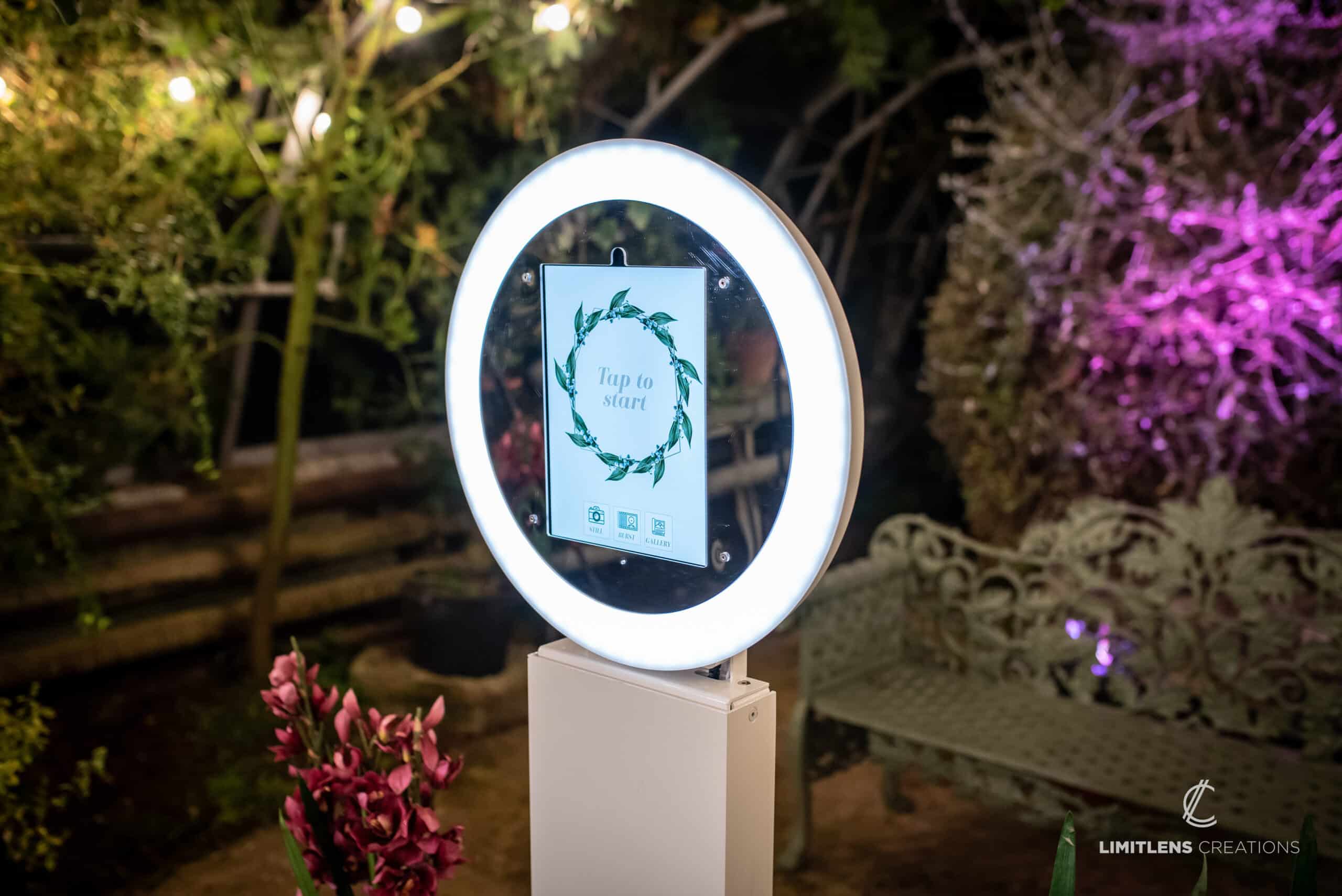 ring light photobooth